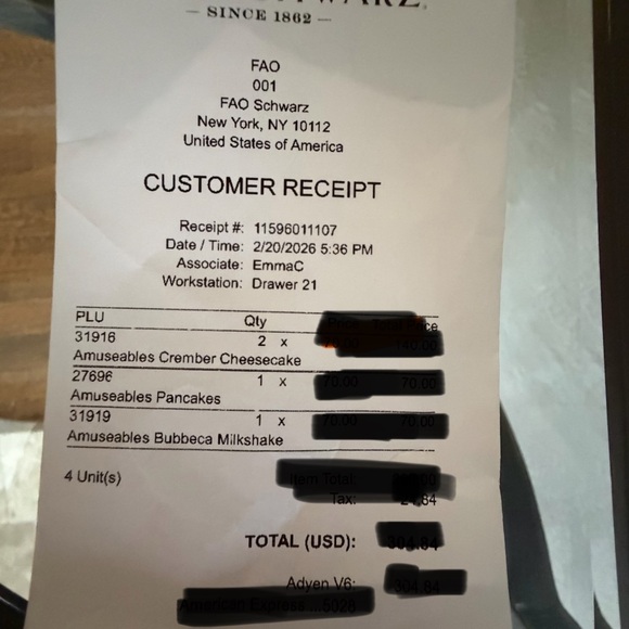 Jellycat NYC /FAO Schwarz Exclusive Bubbeca Milkshake and Crember Cheesecake - Picture 10 of 10